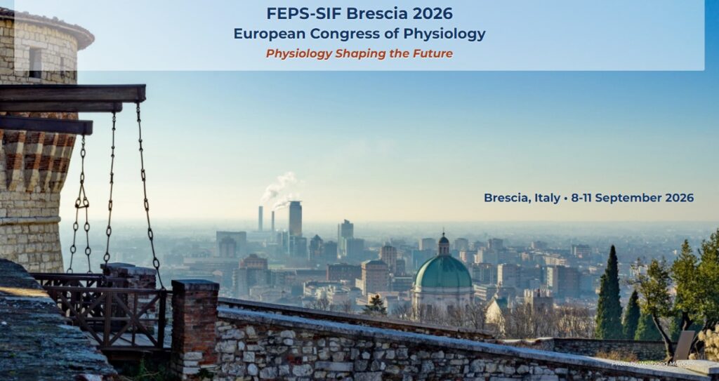 FEPS-SIF Brescia 2026 – European Congress of Physiology “Physiology Shaping the Future”